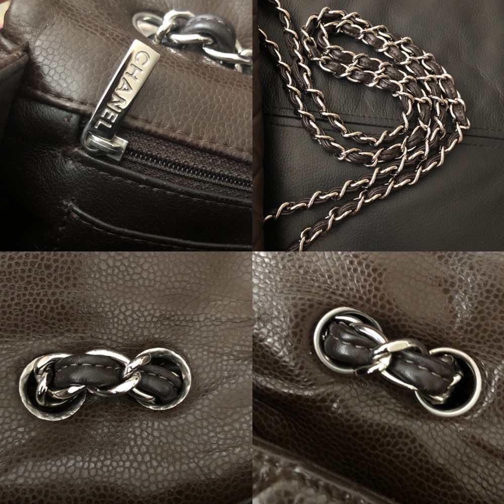 SOLD**Chanel Classic Jumbo Caviar Single Flap Bag - Picture 11 of 16